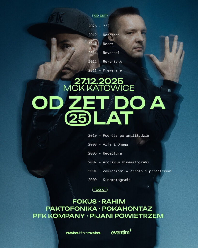 Od „Kinematografii” do Pokahontaz. 25 lat Fokusa i Rahima na scenie fokus rahim - od zet do a