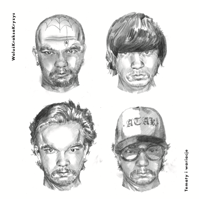 „Instrumenty Finansowe” – trzeci singiel i teledysk Waluśkraksakryzys z najnowszej płyty „Tematy i Wariacje” okładka wkk tematy i wariacje autor krzysztof ostrowsk i (1)