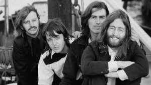 the beatles key art for press release